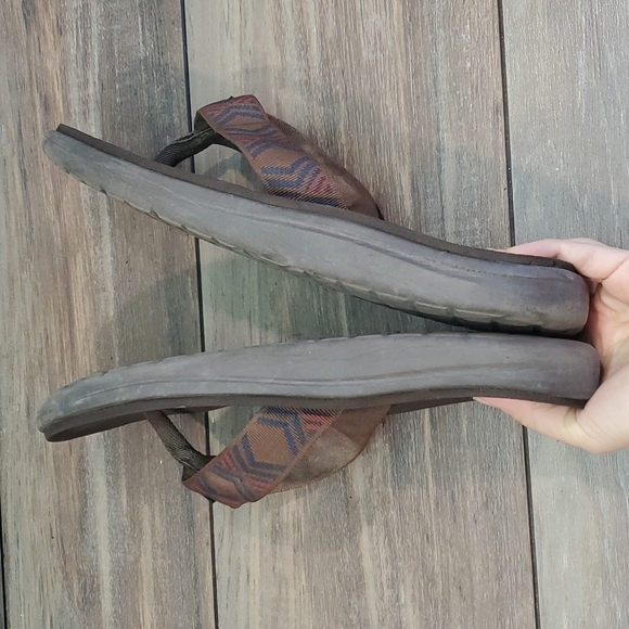 Teva Mens Sandals Flip Flop Flats shoes sz 12 - Picture 7 of 10